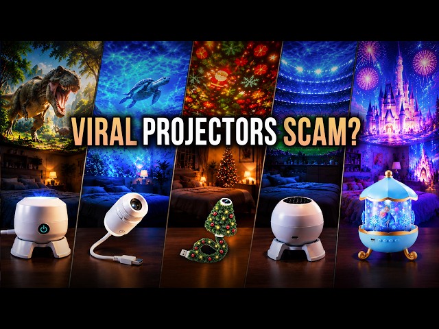 Ocean, 5D Holographic, Window & Galaxy USB Projectors Scam Test — Worth It for Christmas? [2026]