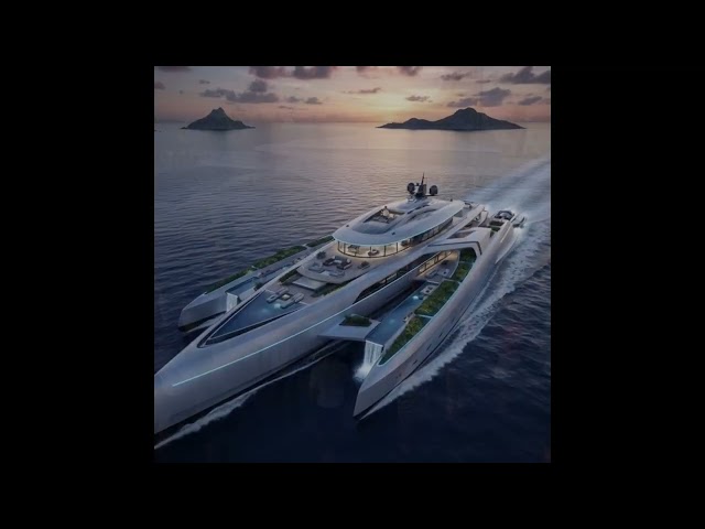New Trimaran Yacht with captain Elena.