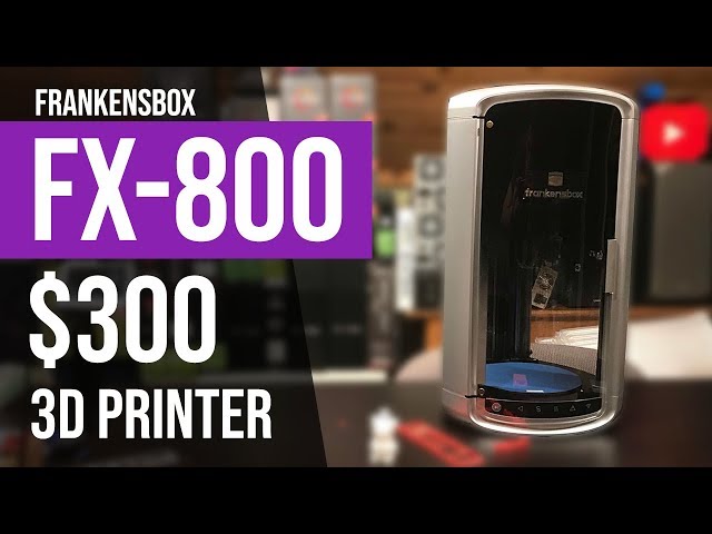 A Good $300 3D Printer? Frankensbox fx-800 3D Printer Review