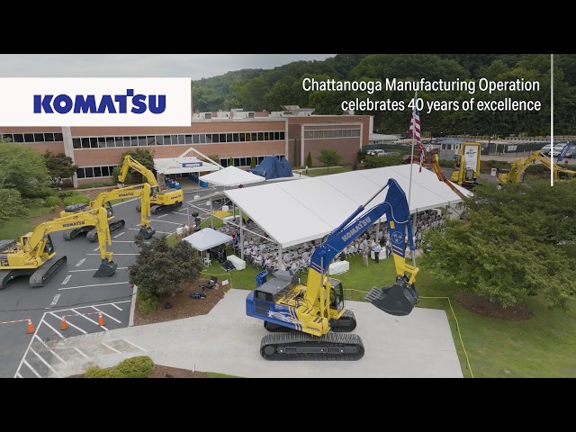 Komatsu's Chattanooga Manufacturing Operation celebrates 40 years of excellence