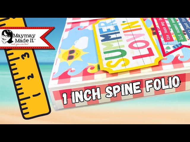 Folio Design Tutorial:  1 Inch Spine Edition!