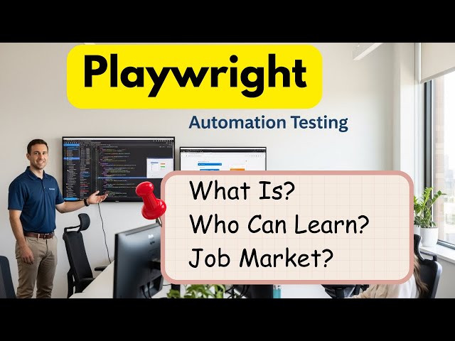 What is Microsoft Playwright ? Automation Testing Tool || who can Learn Playwright || Job Market