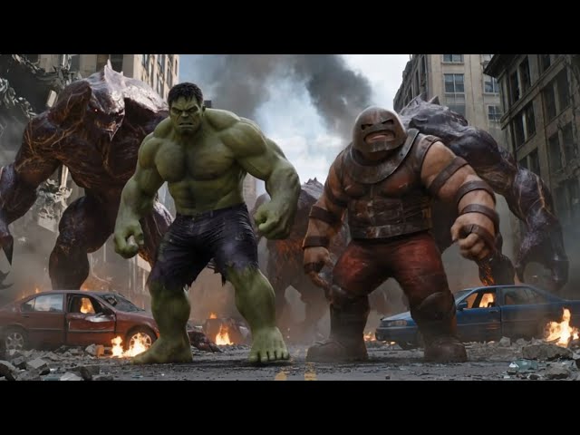 Hulk & Juggernaut VS Thanos & Doctor Doom | The Invasion Begins | Fan Film