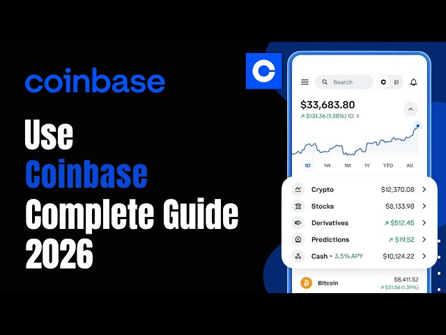 How to Use Coinbase Complete Guide 2026 !