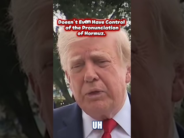 Trump Rejects Iran Proposal But Accepts Pronunciation Lessons