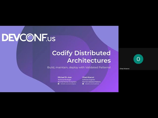 DevConf2026 - Codify Distributed Architectures