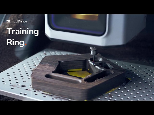 Finger Training Ring CNC Machining | ToolDance X1