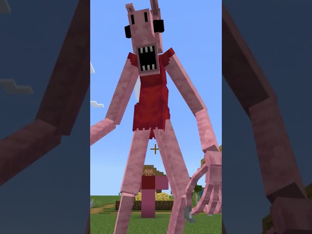 peppa and george #minecraft