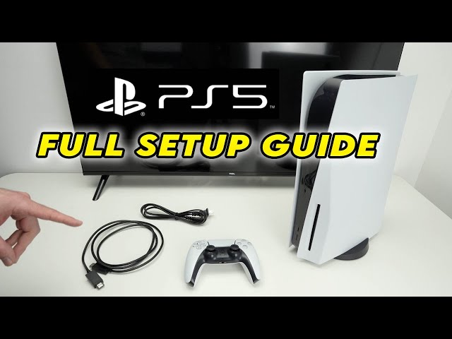 PS5 - Step by Step Full Setup Guide