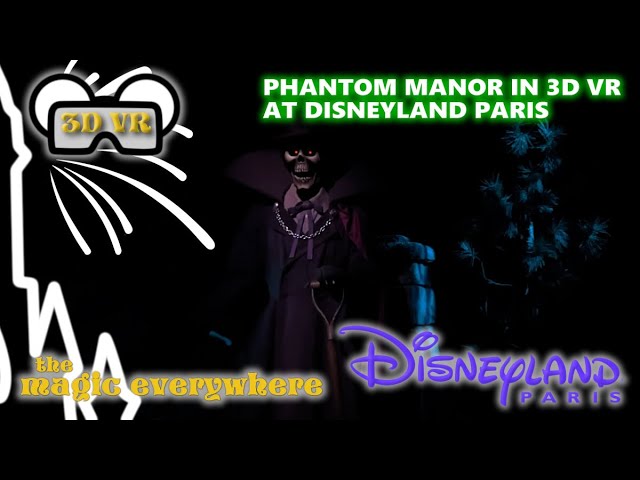 [3D VR] Phantom Manor at Disneyland Paris