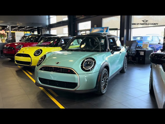 2025 MINI Cooper S Hardtop - Meet Ocean Wave Green! This New Color Pops!