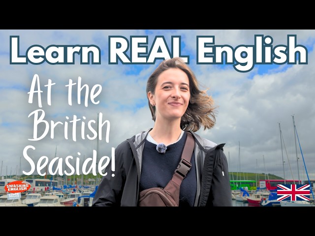 Slow English Vlog - At the British Seaside! 🇬🇧