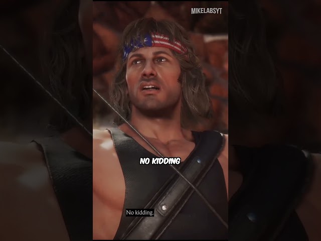 MK11 RAMBO funny INTROs | PART 1 |