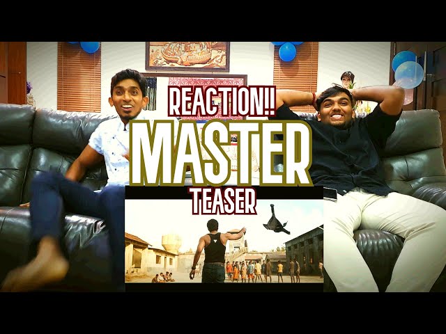 Master Teaser | REACTION | Thalapathy Vijay | Vijay Sethupathi | Lokesh Kanagaraj | #GunnyReviews |