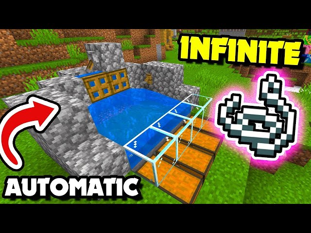 Minecraft HOW TO  MAKE AUTOMATIC STRING FRAM