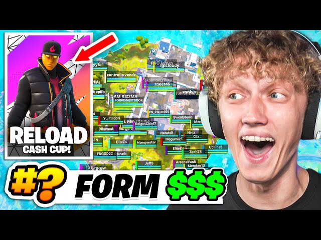 I Hosted My Own Reload CASH CUP In Fortnite! (Pro Tournament)