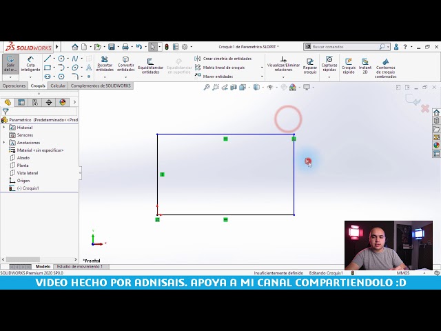 Lesson 1.3 - Parametric Modeling - SolidWorks CSWA CSWP Course
