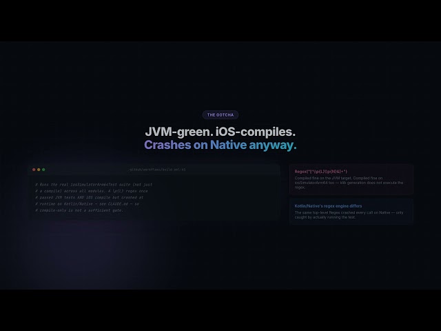 iOS Simulator Tests in CI for Kotlin Multiplatform | KMP Build #20
