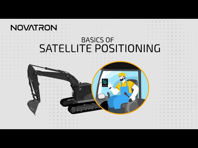 Part 2: The Basics of 3D Machine Control | SATELLITE POSITIONING? |  by Novatron