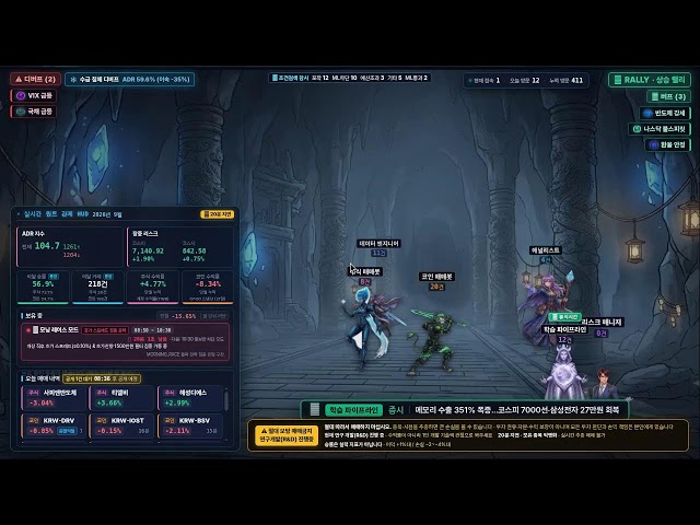 자작퀀트 24/7 실시간 AI 퀀트 관제 대시보드 라이브 [ACTIVE R&D]
