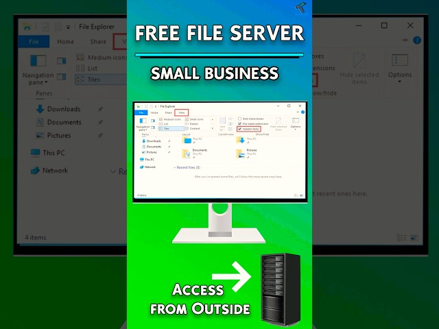 MAKE FREE File Server for Your OFFICE Network⚡