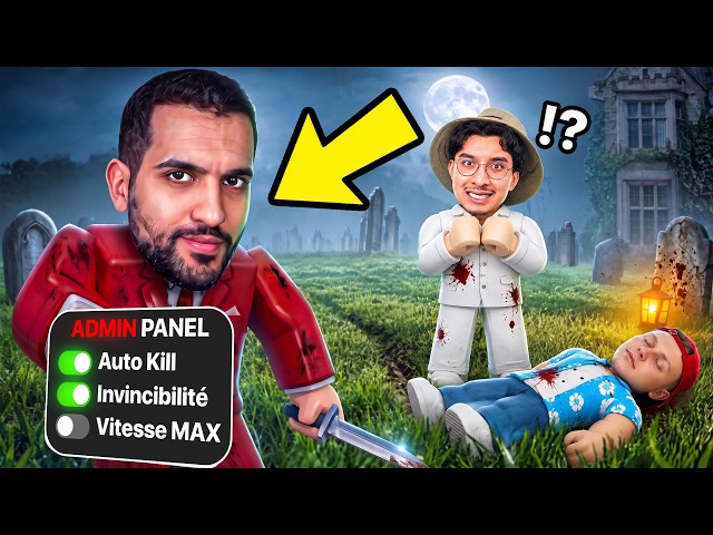 I Used ADMIN commands in MURDER MYSTERY 2 to PRANK YOUTUBERS!