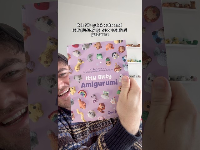 A first look at my NO SEW CROCHET BOOK 💜