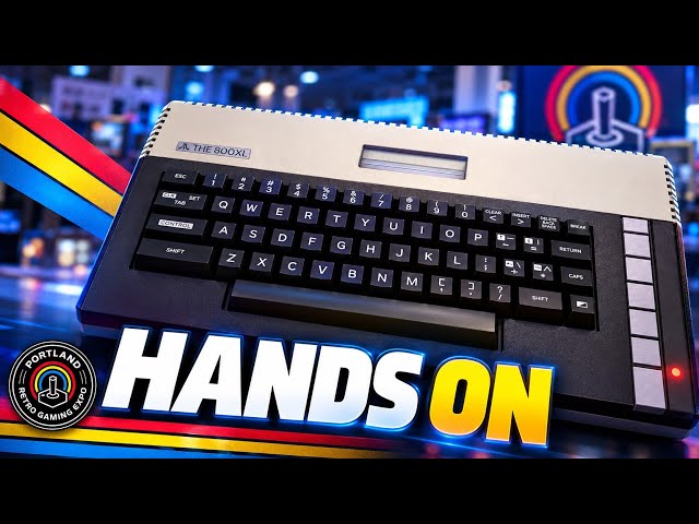 ATARI & RGL's THE 800XL Fresh From the Factory!