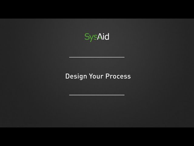 Stuart Rance's ITSM Tip #3:  Design Your Process
