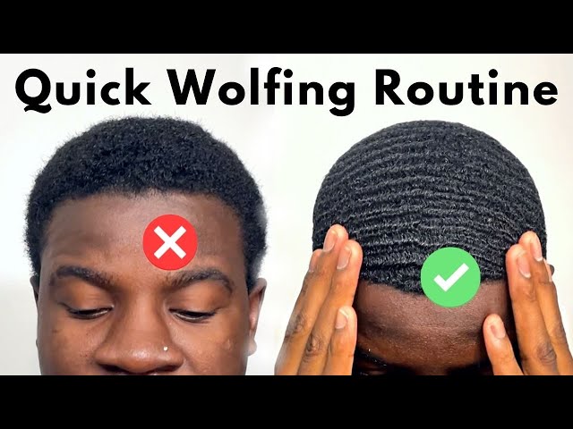Quick Wolfing Routine | Lay Down 360 Waves Method