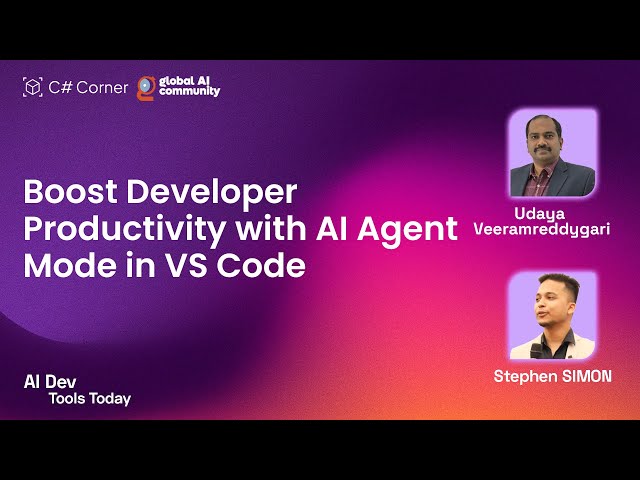 Boost Developer Productivity with AI Agent Mode in VS Code