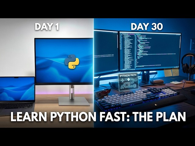How I Would Learn Python FAST ( if i could start over)