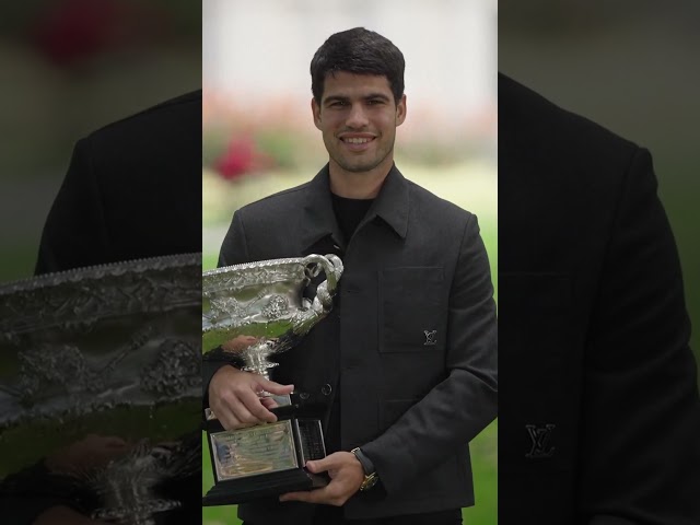 Carlos Alcaraz really completed the Career Grand Slam at just 22 years old 🥹🏆 #tennis #ausopen