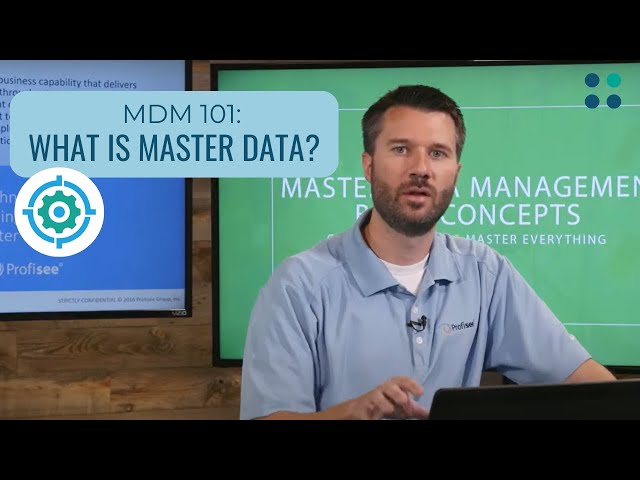 What is Master Data Management