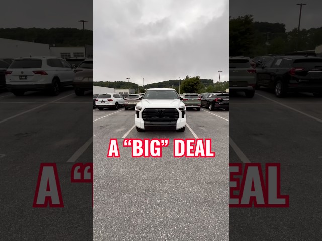 This 2026 Toyota Tundra Is A “BIG” Deal
