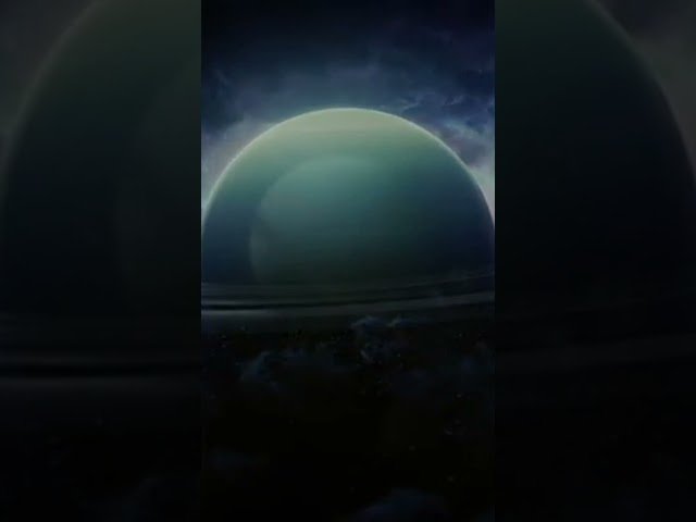 A strange greenish-blue spot #documentary #planets