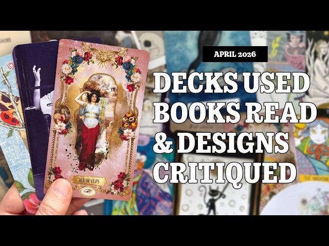 Let's Talk Nerdy 😏 Tarot & Oracle Deck Practice | April Wrap-Up & Reflections