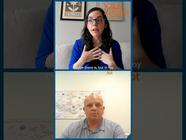 Maria Malfi talks about being emotional and vulnerable when facing #ALS.