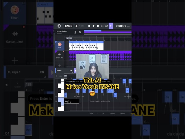 Make Vocals in Seconds with ACE Studio🔥 #shortsfeed #acestudio #aimusic #flstudio