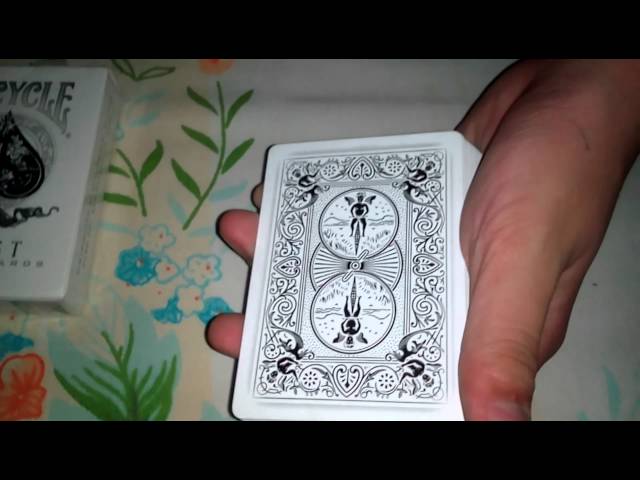 Bicycle deck review - ghost deck!!!
