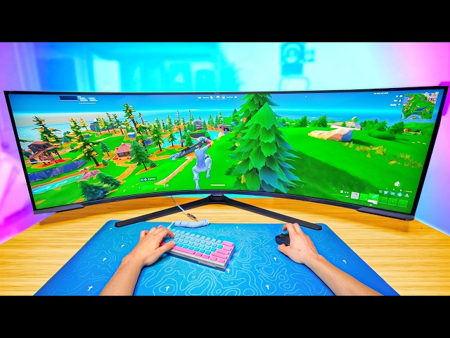 I bought the WIDEST Gaming Monitor on the Internet