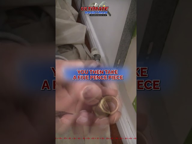 How to cap off thermostatic radiator valve #shorts