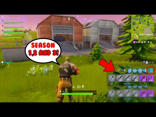 Fortnite 407 days ago... (Season 1-3)