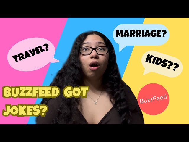 Letting BuzzFeed Decide My Future 🤡 (THIS GOT WERID!)