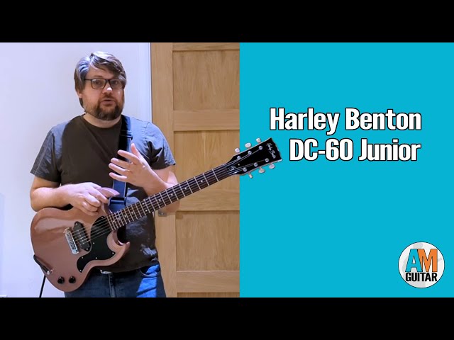 Superb Budget Guitar  -  Harley Benton DC 60 Junior
