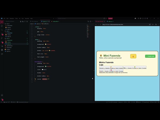 Projeto Integrador - Aula 4 | HTML + CSS + JavaScript