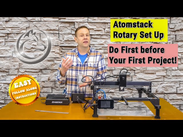 Atomstack Rotary Setup