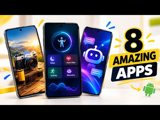 8 AMAZING Android Apps You Need to Try in 2026!
