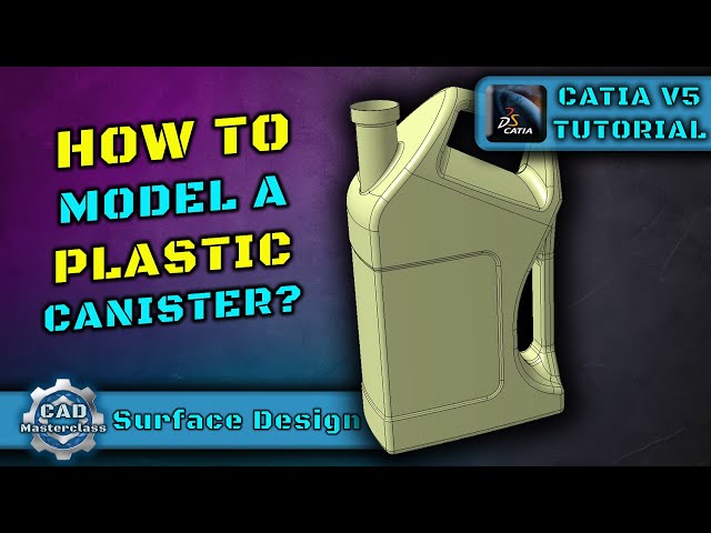 Surface CAD Design Made EASY | CATIA V5 Tutorial