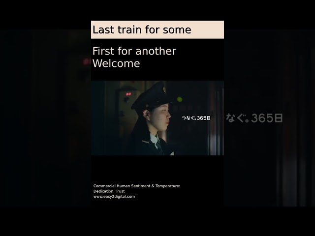 🚆 Night Shift Dedication - Tokyo Metro 地鐵服務 #TokyoMetro #easy2digital #Japanese